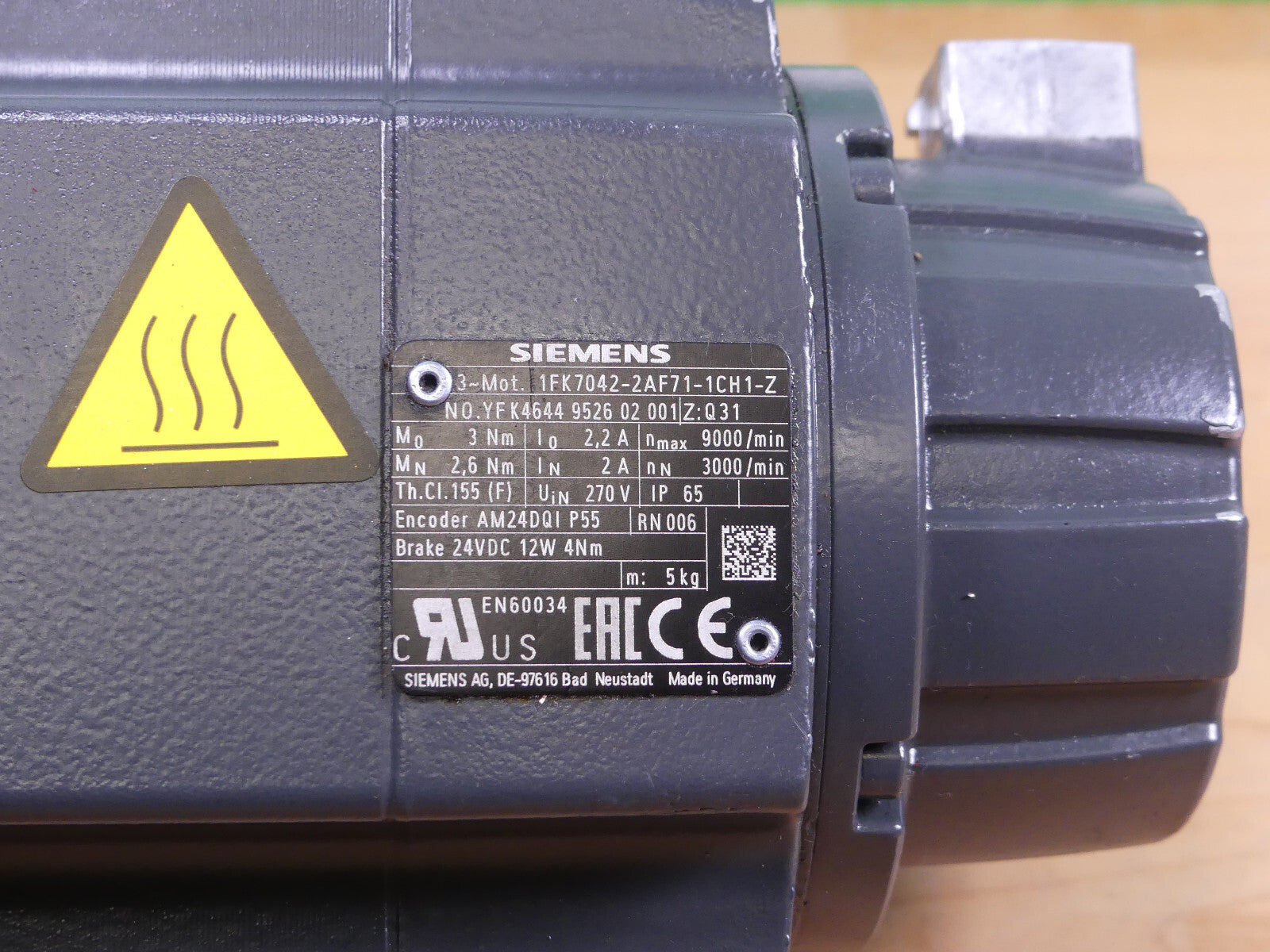 Siemens 1FK7042-2AF71-1CH1-Z