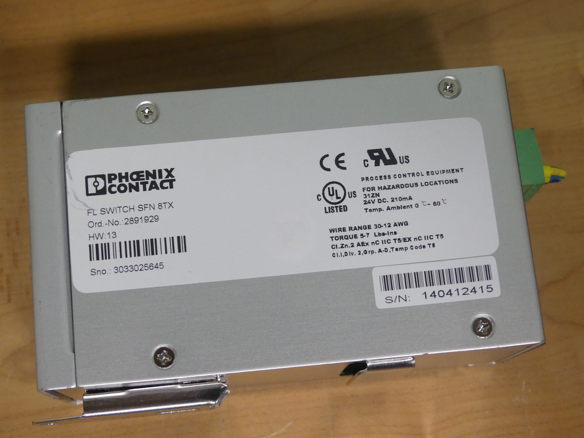 Phoenix Contact FL Switch SFN 8TX / 2891929