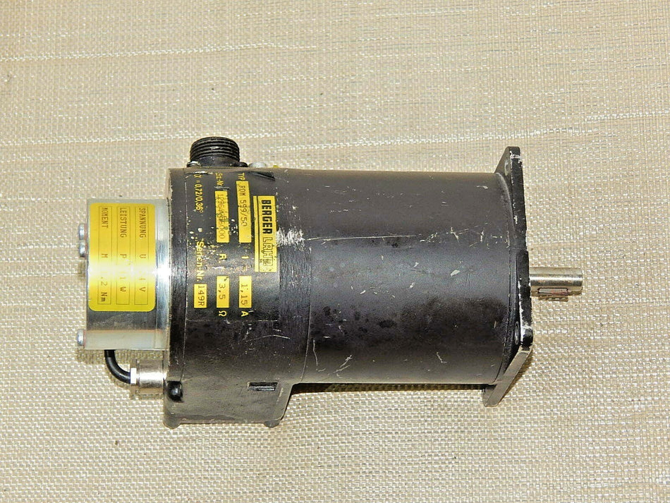 Berger Lahr Schrittmotor RDM599/50 mit  Bremse  Used