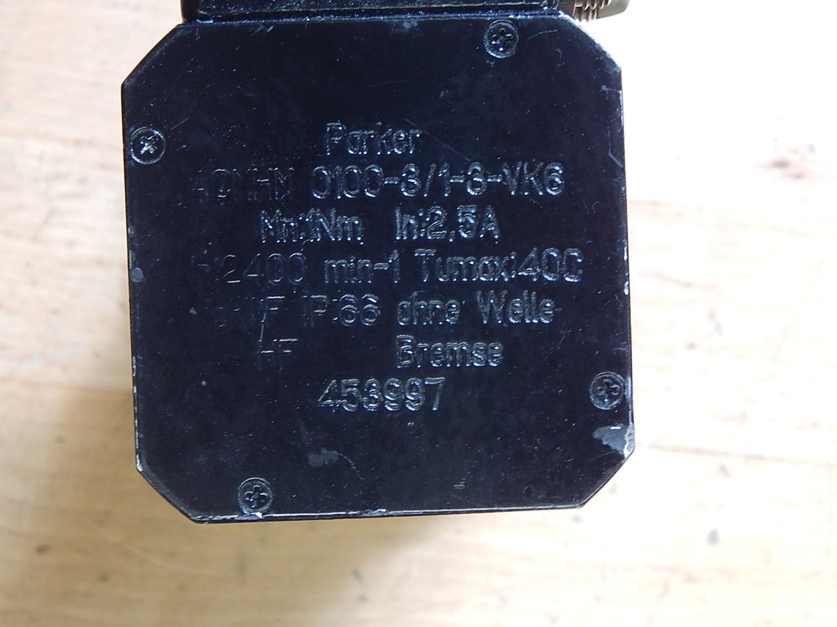Parker Servomotor ACMHM-0100-3/1-3-VK6  Used