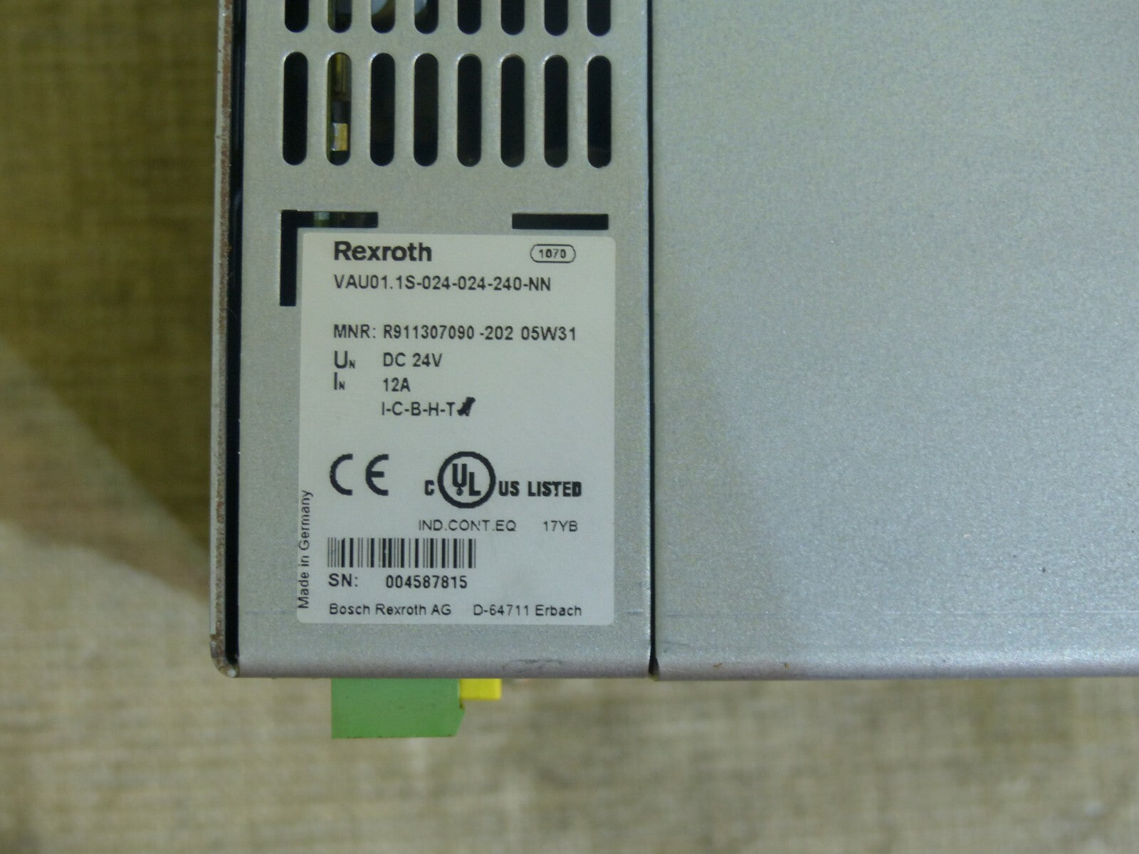 Rexroth VAU01.S-024-024-240-NN