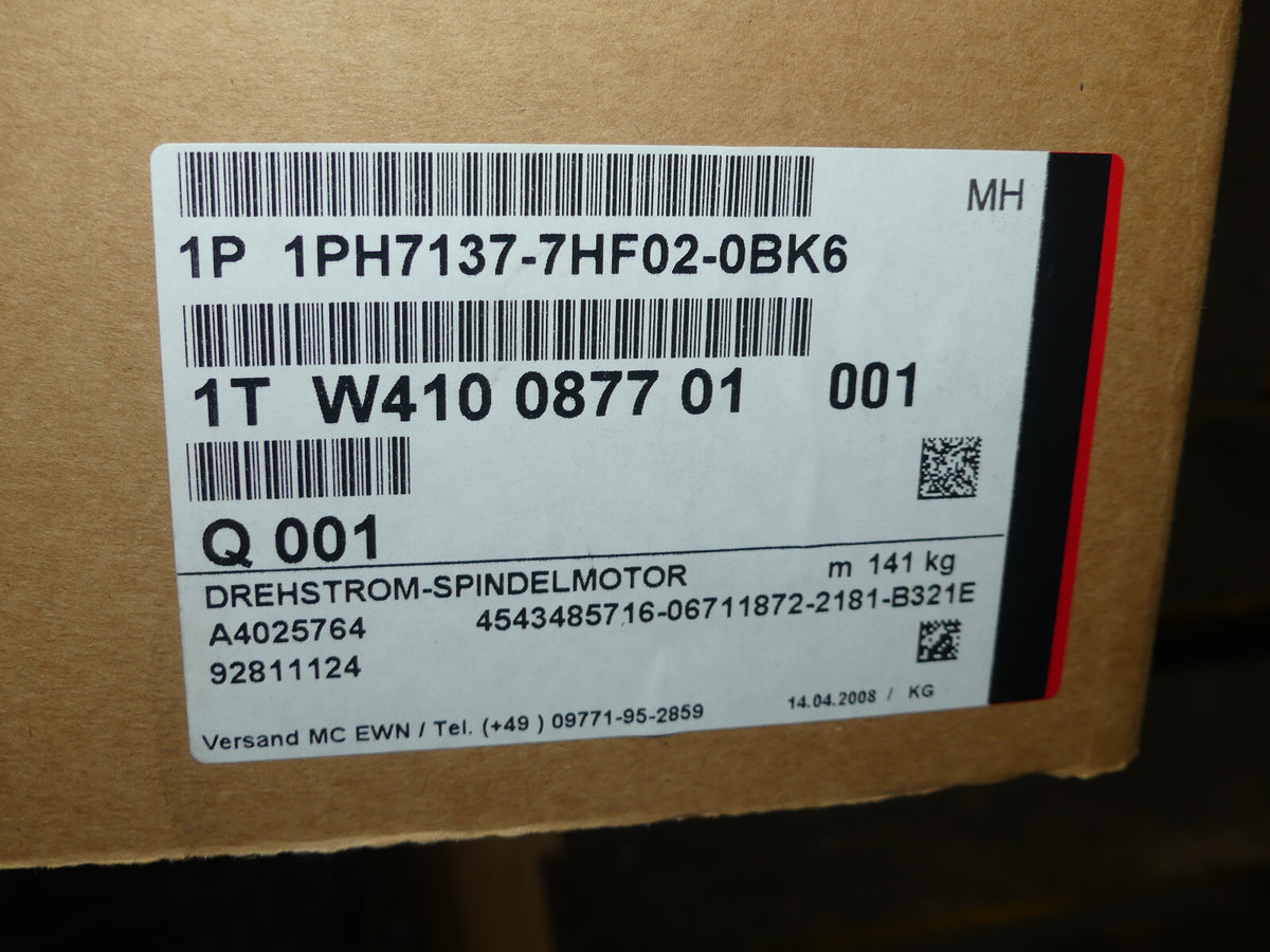 SIEMENS 1PH7137-7HF02-0BK6