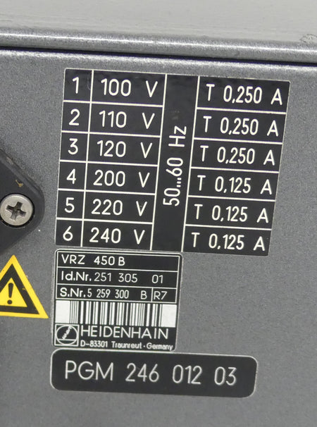Heidenhain VRZ 450 B  VRZ450B  id.Nr.251 305 01