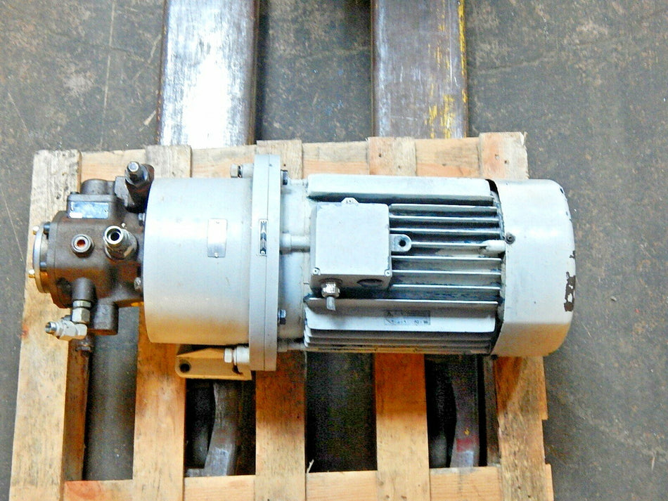 REXROTH FLÜGELZELLEN-PUMPE /// PV7 +16/16-30RE01MC -08 mit 7,5KW Motor 