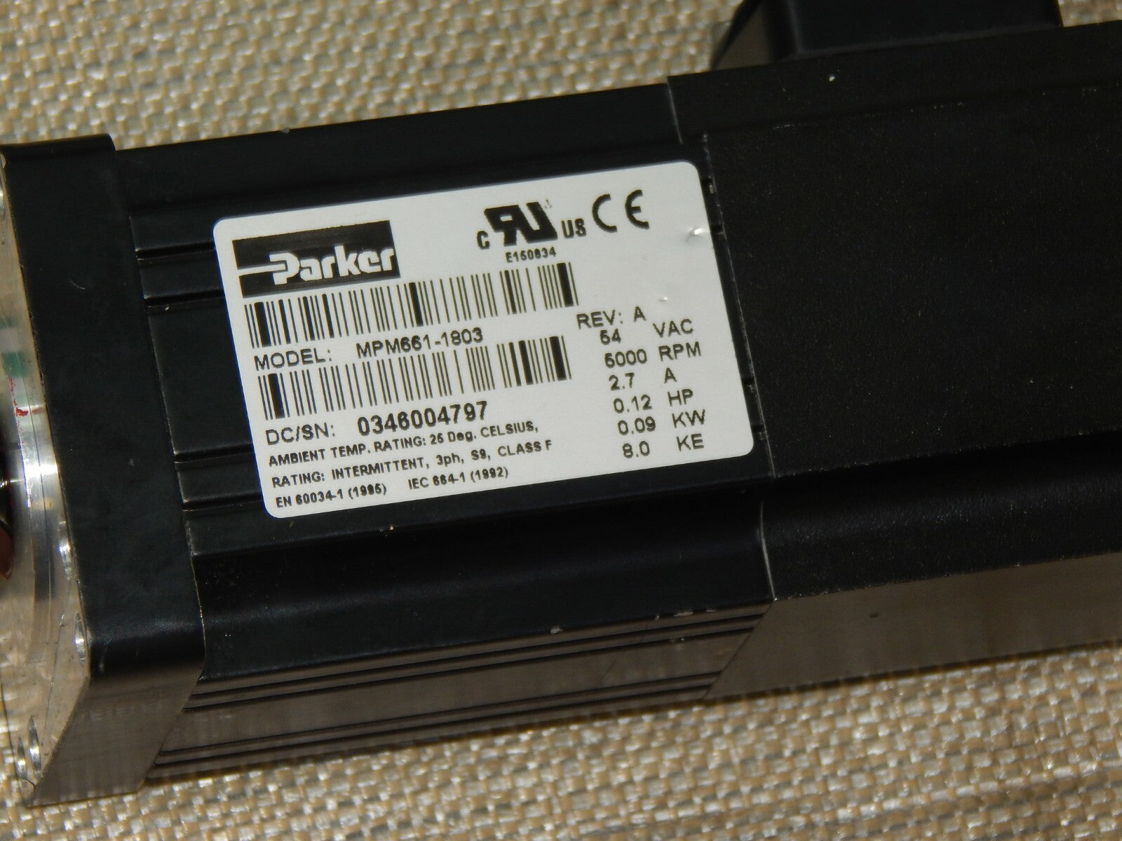  Parker mpm661-1803 / mpm6611803