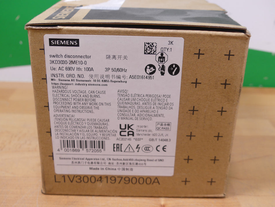 Siemens 3KD2230-2ME 10-0