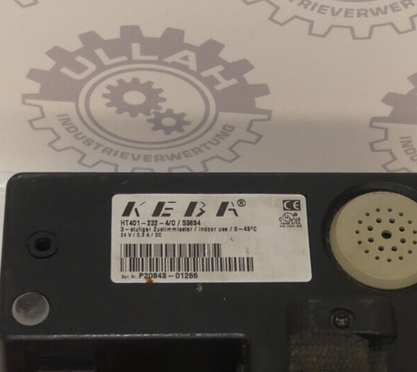 KEBA Handterminal  HT401-232-4/0 /53694   HT401-232-4/0/53694