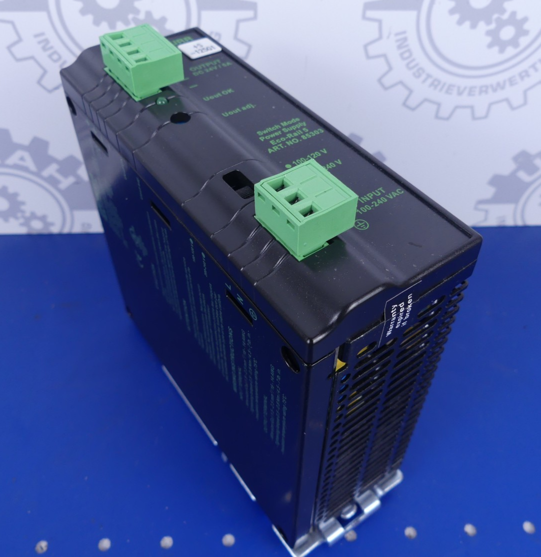 MURR ELEKTRONIK SWITCH MODE POWER SUPPLY Eco-Rail 5-100-240/24