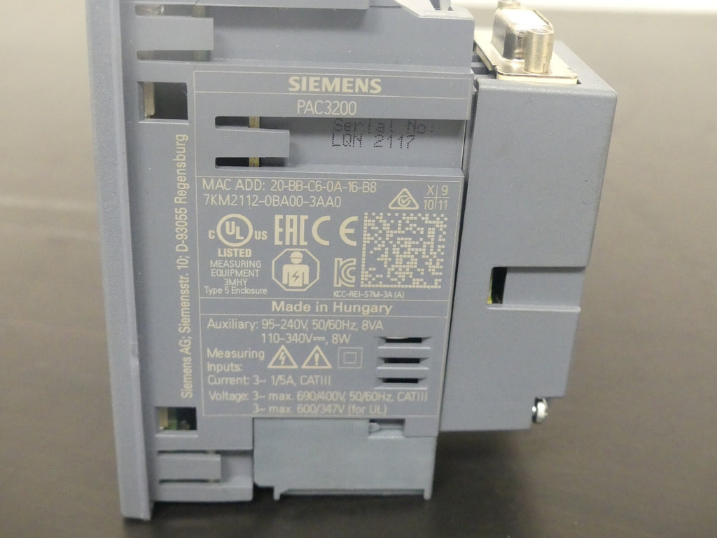 Siemens 7KM2112-0BA00-3AA0