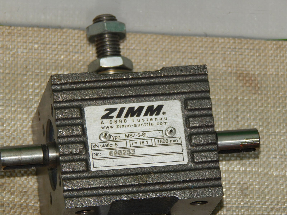 Zimm Winkelgetriebe MSZ-5-SL s.Bilder