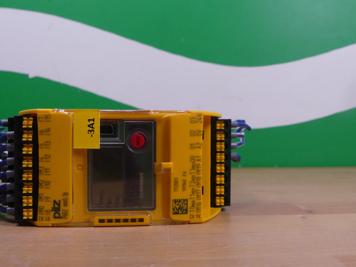 PILZ PNOZ mm0.1p Programmable Safety Relay used s.Bilder