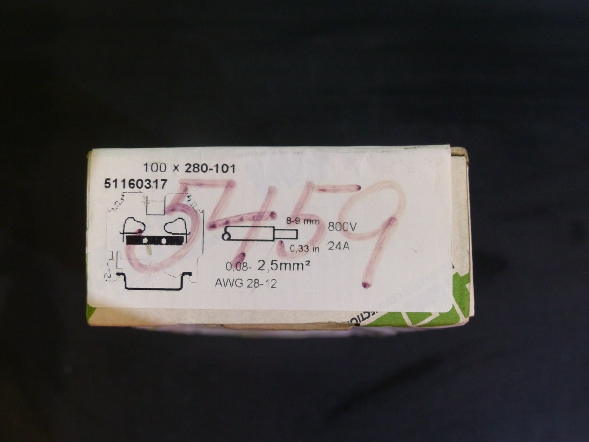 100x Wago 280-101 s. Bilder