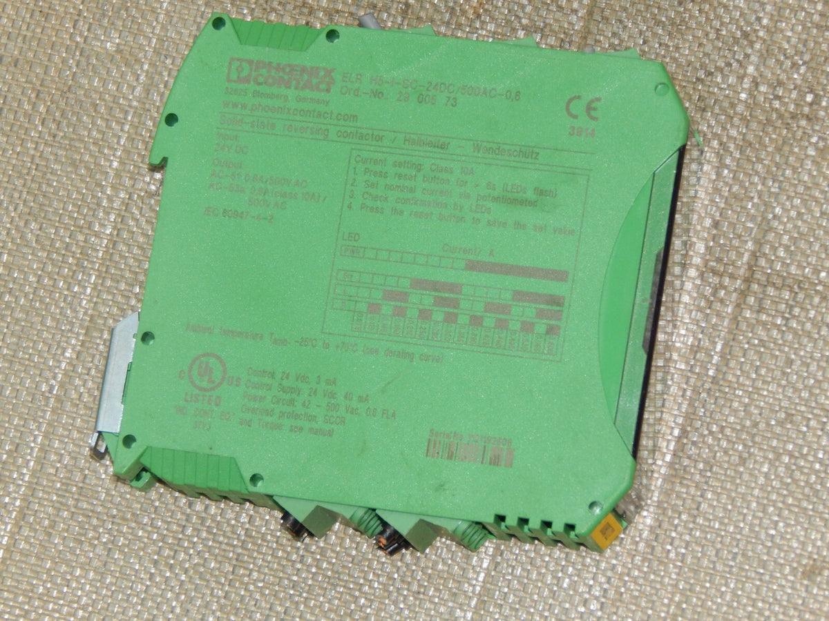  PHOENIX CONTACT ELR H5-I-SC-24DC/500AC-0,6