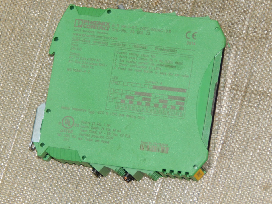  PHOENIX CONTACT ELR H5-I-SC-24DC/500AC-0,6