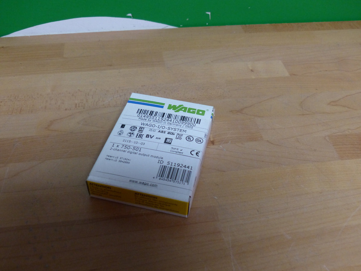 Wago 750-501 2-Kanal Digital-Ausgangsklemme