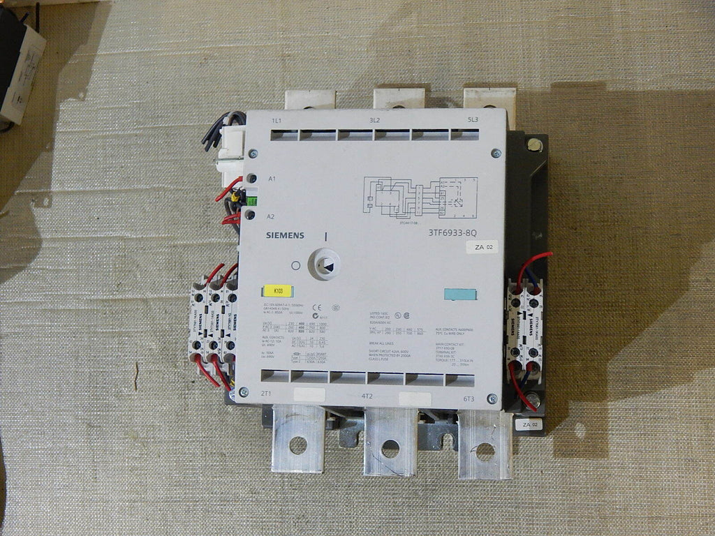 Siemens 3TF6933-8QL7-Z  Schütz Contactor 3ZX1012-0TF14-1AA2 used s.Bilder