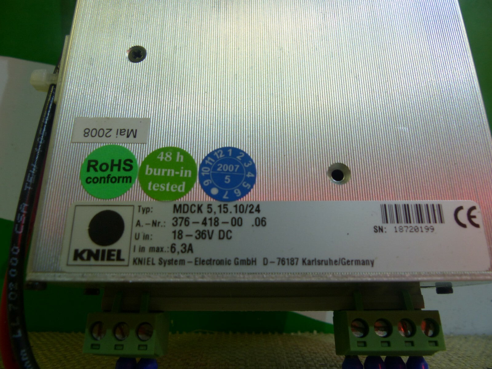 Kniel MDCK 5, 15.10/24
