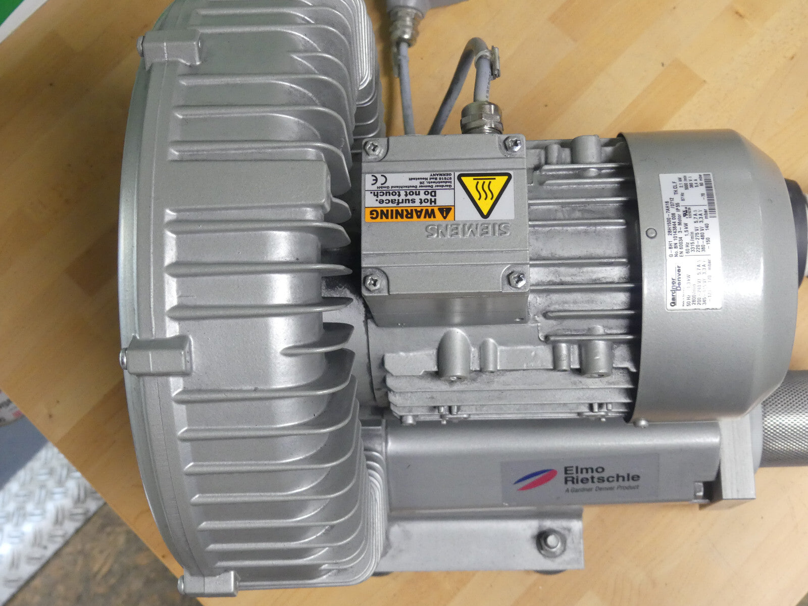 Gardner Denver ELMO-Rietschle Seitenkanalverdichter G-BH1 2BH1500-7AH16