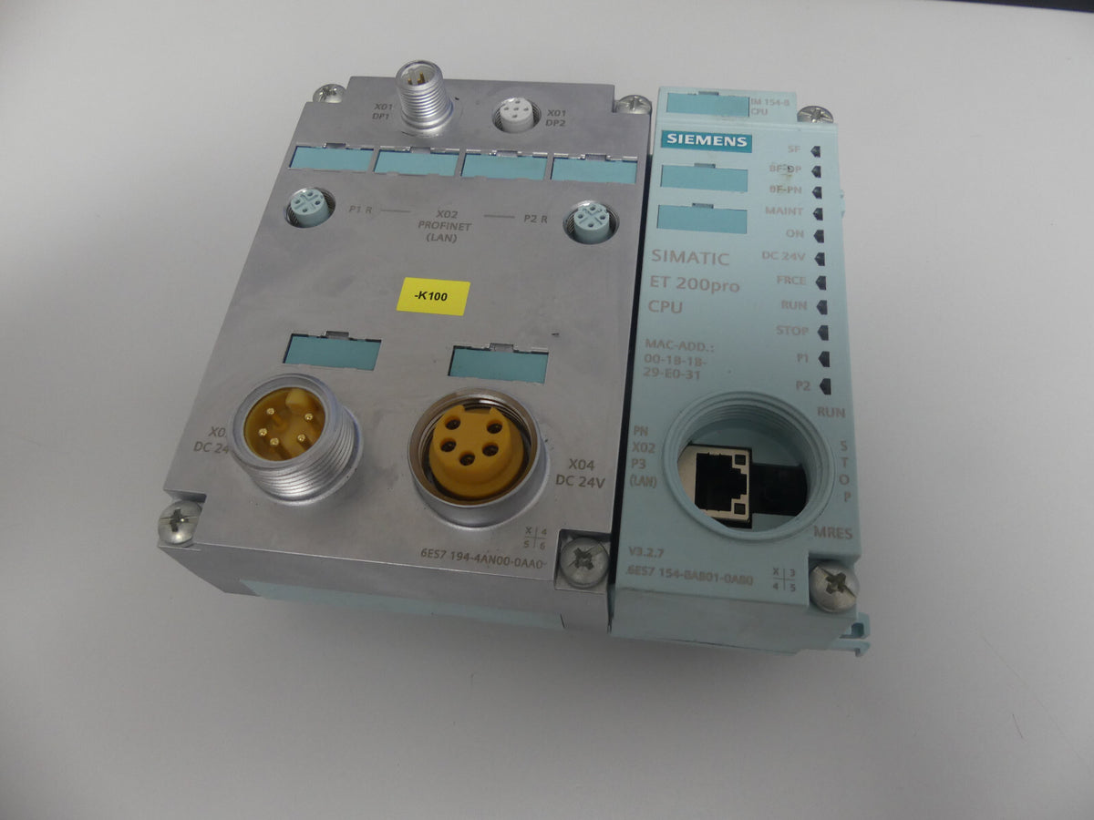 Siemens 6ES7 194-4AN00-0AA0 + 6ES7 154-8AB01-0AB0
