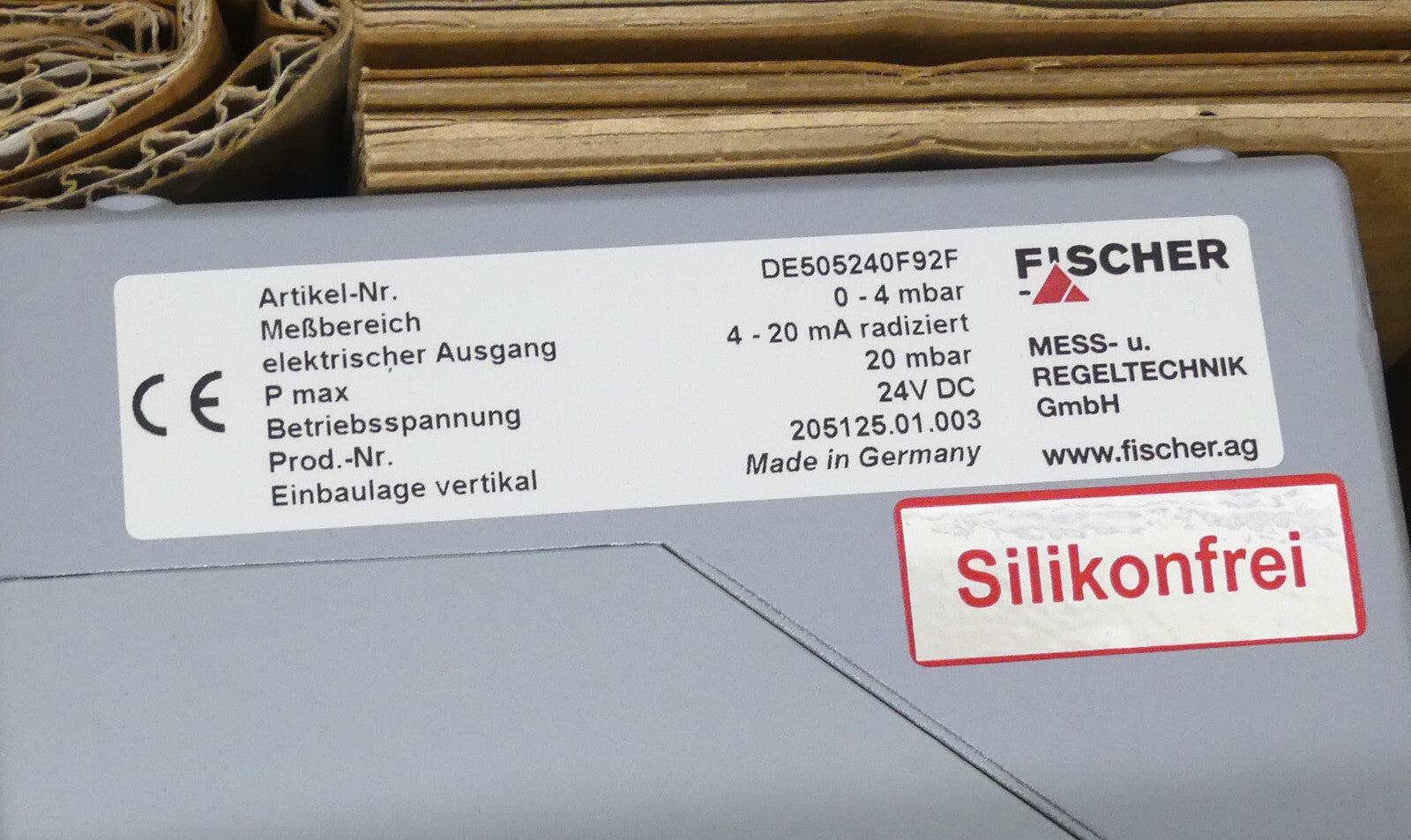 Fischer Mess- und Regeltechnik DE5052400F92F