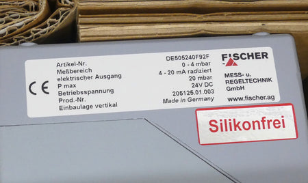 Fischer Mess- und Regeltechnik DE5052400F92F