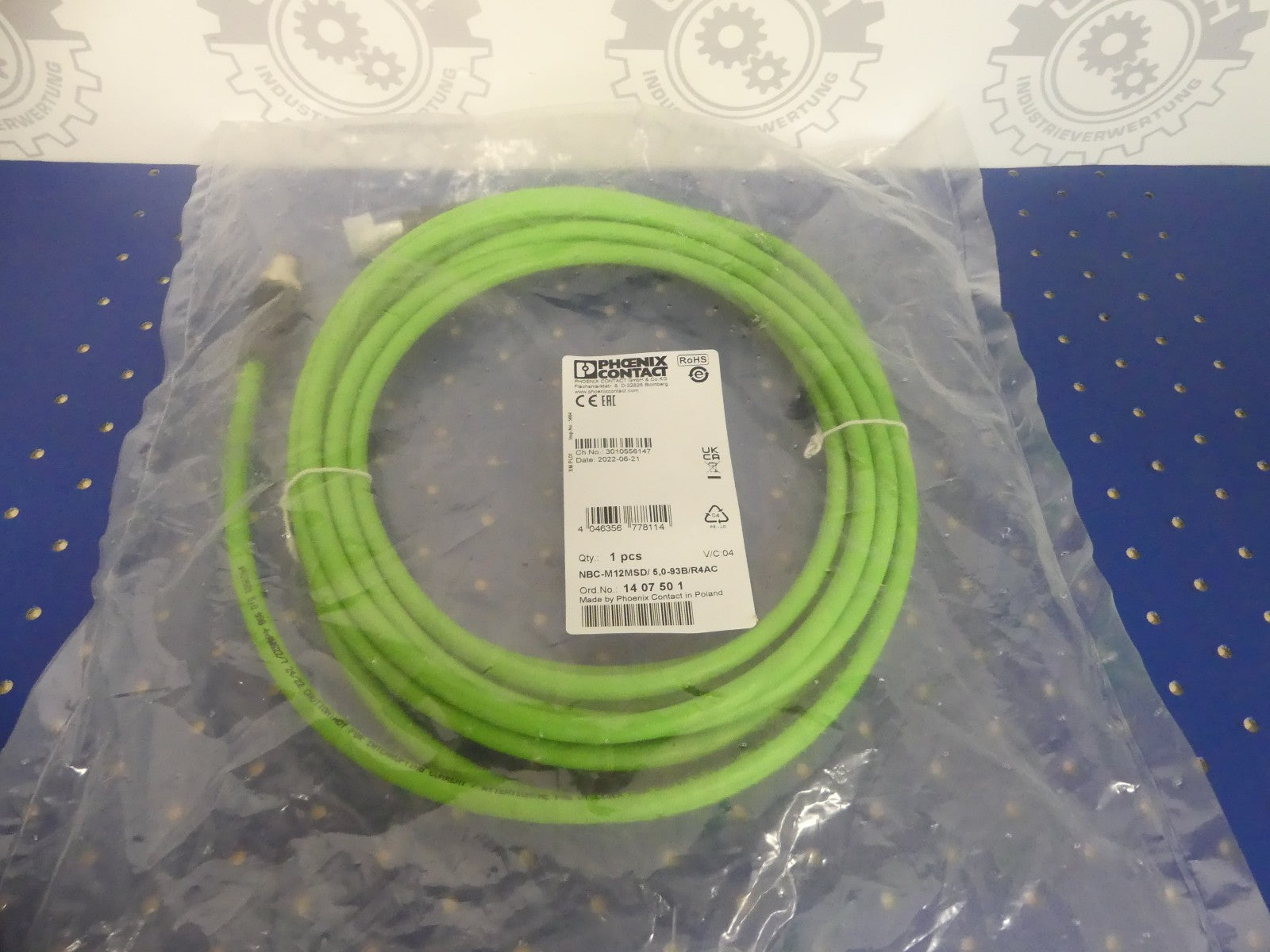 PHOENIX CONTACT NBC-M12MSD/5,0-93B/R4AC