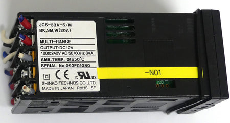 Shinko Technos Temperaturregler JCS-33A-S/M