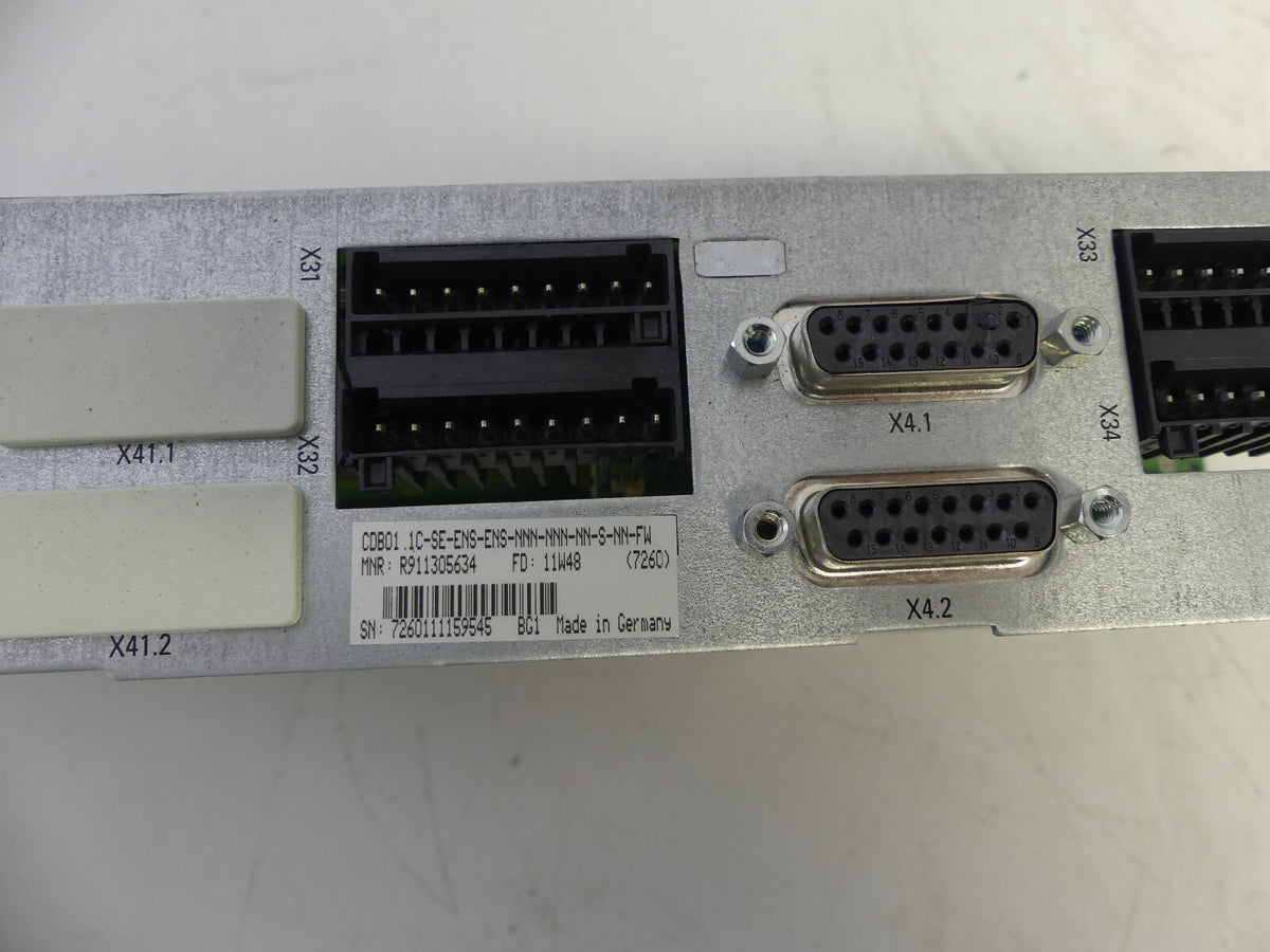 Rexroth  CDB01.1C-SE-ENS-ENS-NNN-NNN-NN-S-NN-FW R911305634 GEB