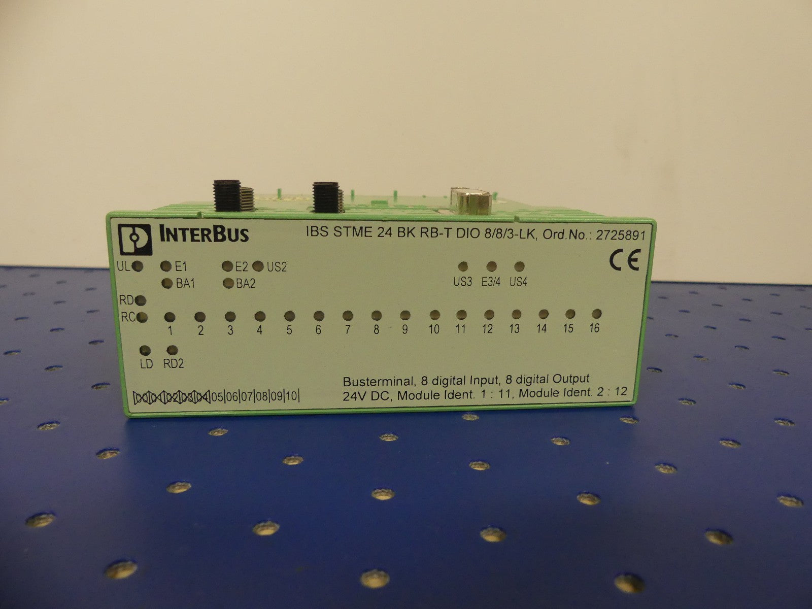 PHOENIX CONTACT INTERBUS IBS STME 24 BK RB-T DIO 8/8/3-LK, Ord. No.: 2725891