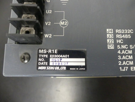 MORI SEIKI MS-R1E CONTROLLER E03004A01