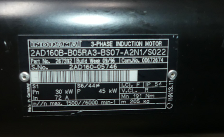 REXROTH 2AD160B-B05RA3-BS07-A2N1/S022 Unbenutzt