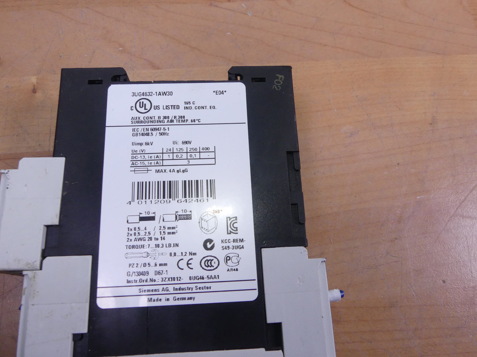 SIEMENS SIRIUS 3UG4632-1AW30