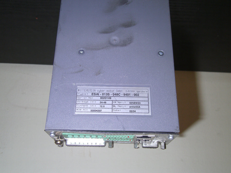 Wittenstein Cyber Servocontroller ESAI-013S-048C-9401-002