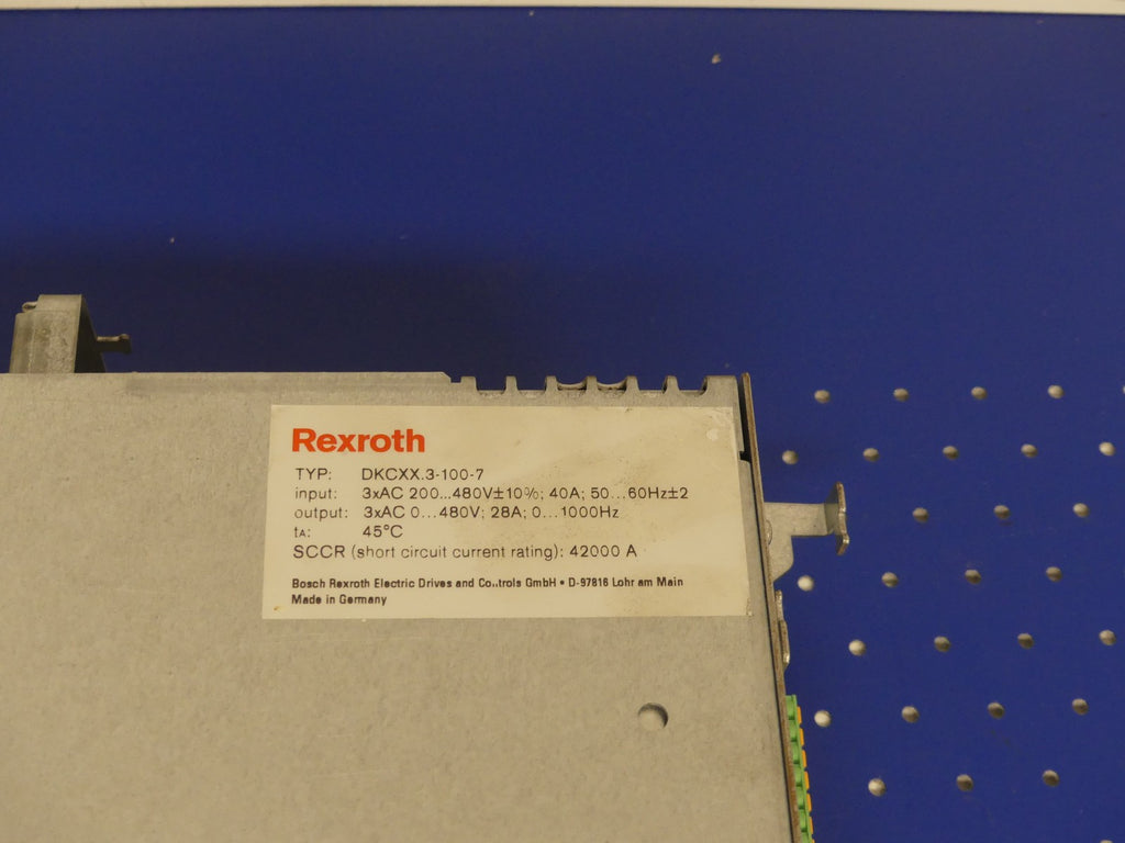 REXROTH DKC04.3-100-7-FW MIT FWA-EC0DR3-FGP-03VRS-MS