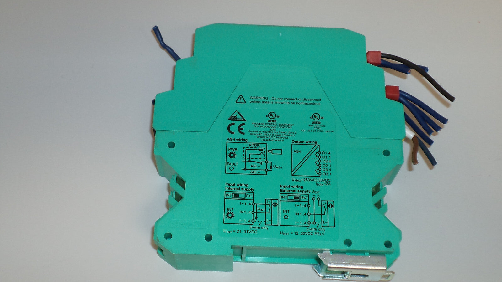 2x Pepperl+Fuchs VBA-4E3A-KE-ZE/R  Part No. 114307
