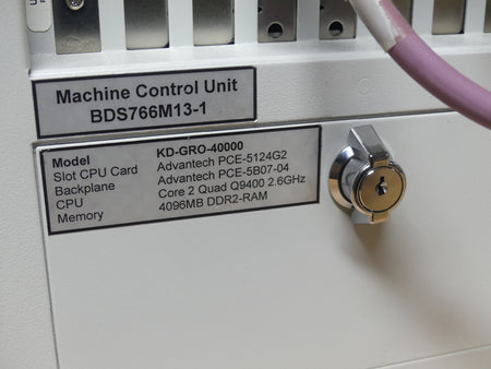 Grohmann Machine Control Unit  Model KD-GRO-40000  /  BDS766M13-1 s.Bilder