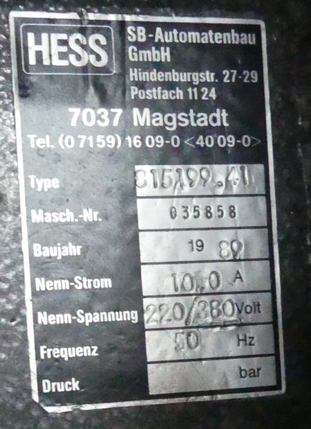 HESS Opal 115