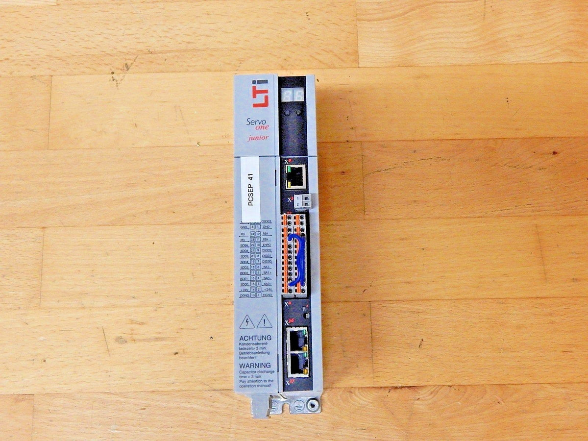 LTI Servo-One junior SO22.003.0082.0000.0 Servo Controller, Servoregler