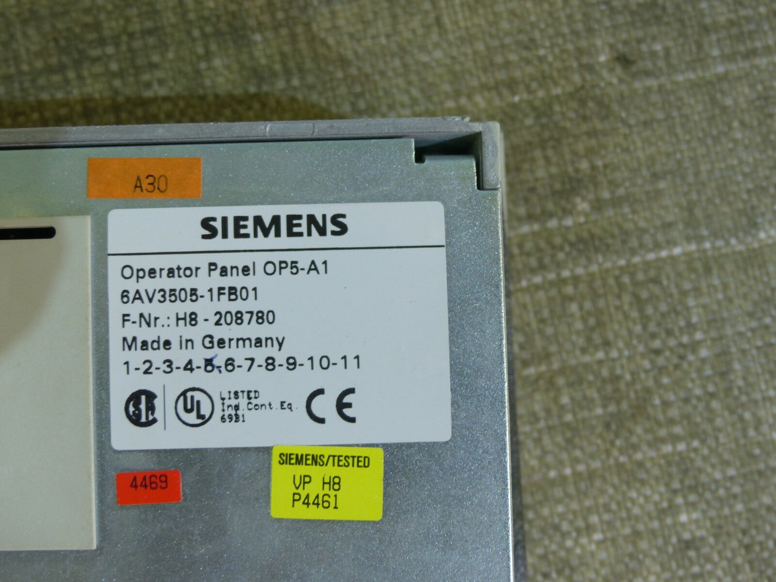 Siemens Operator Panel OP5-A1