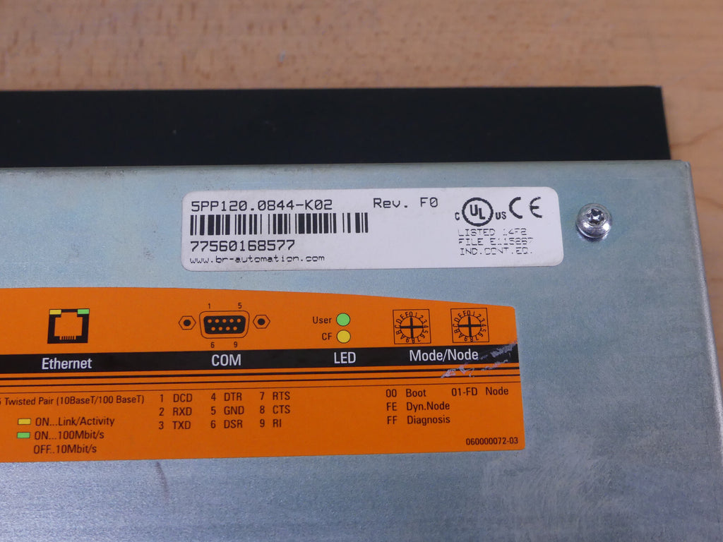 B&R  Touch Panel  Industrierechner  SPP120.0844-K02  Kev.F0