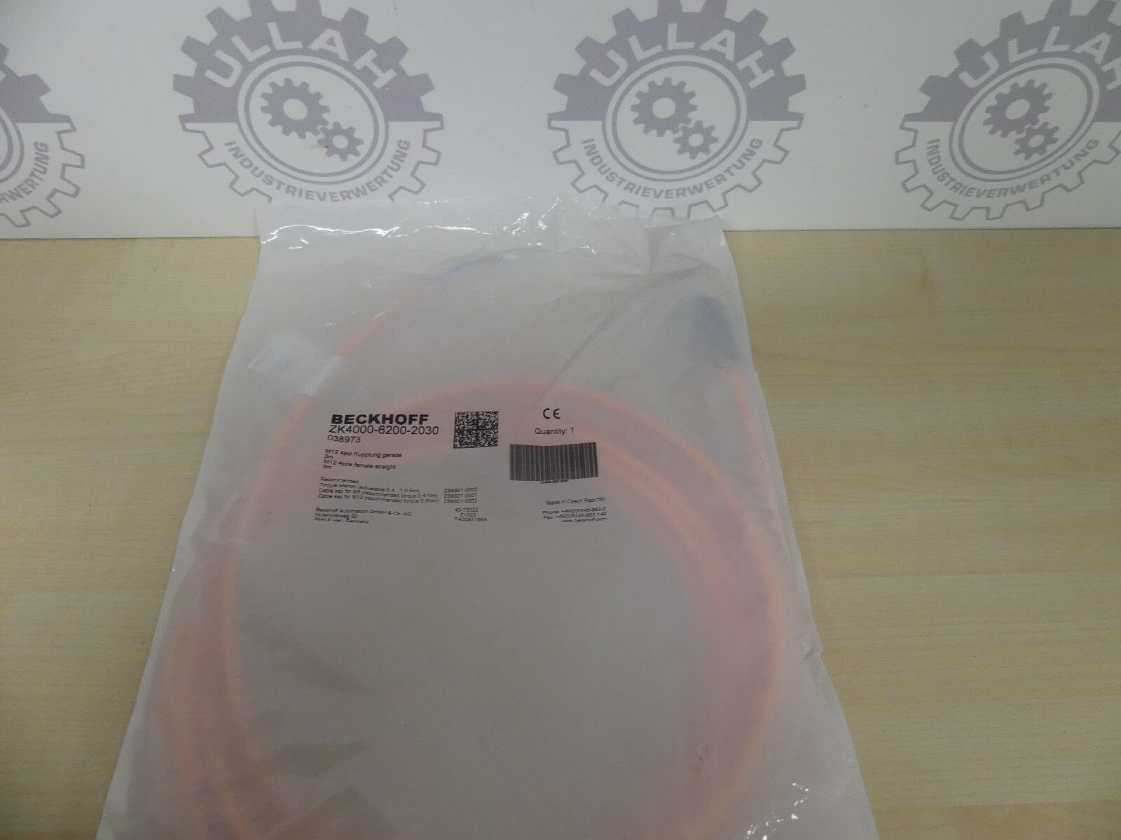 BECKHOFF ZK4000-6200-2030