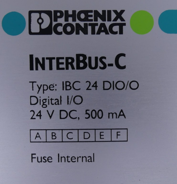 Phoenix Contact InterBus-C IBC24 DIO/O