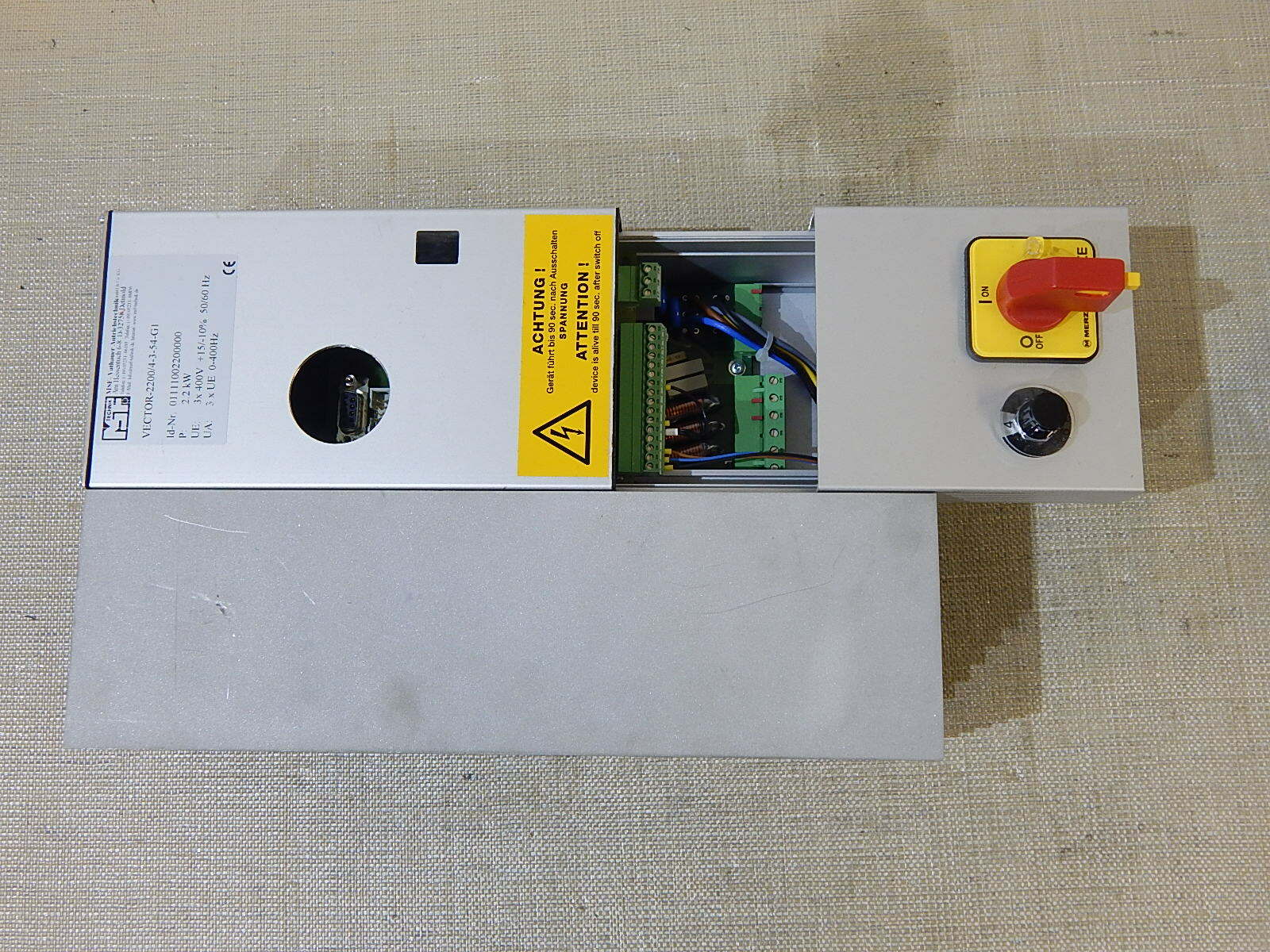 MSF Vathauer Antriebstechnik  2.2kw  Vector-2200/4-3-54-G1  Used