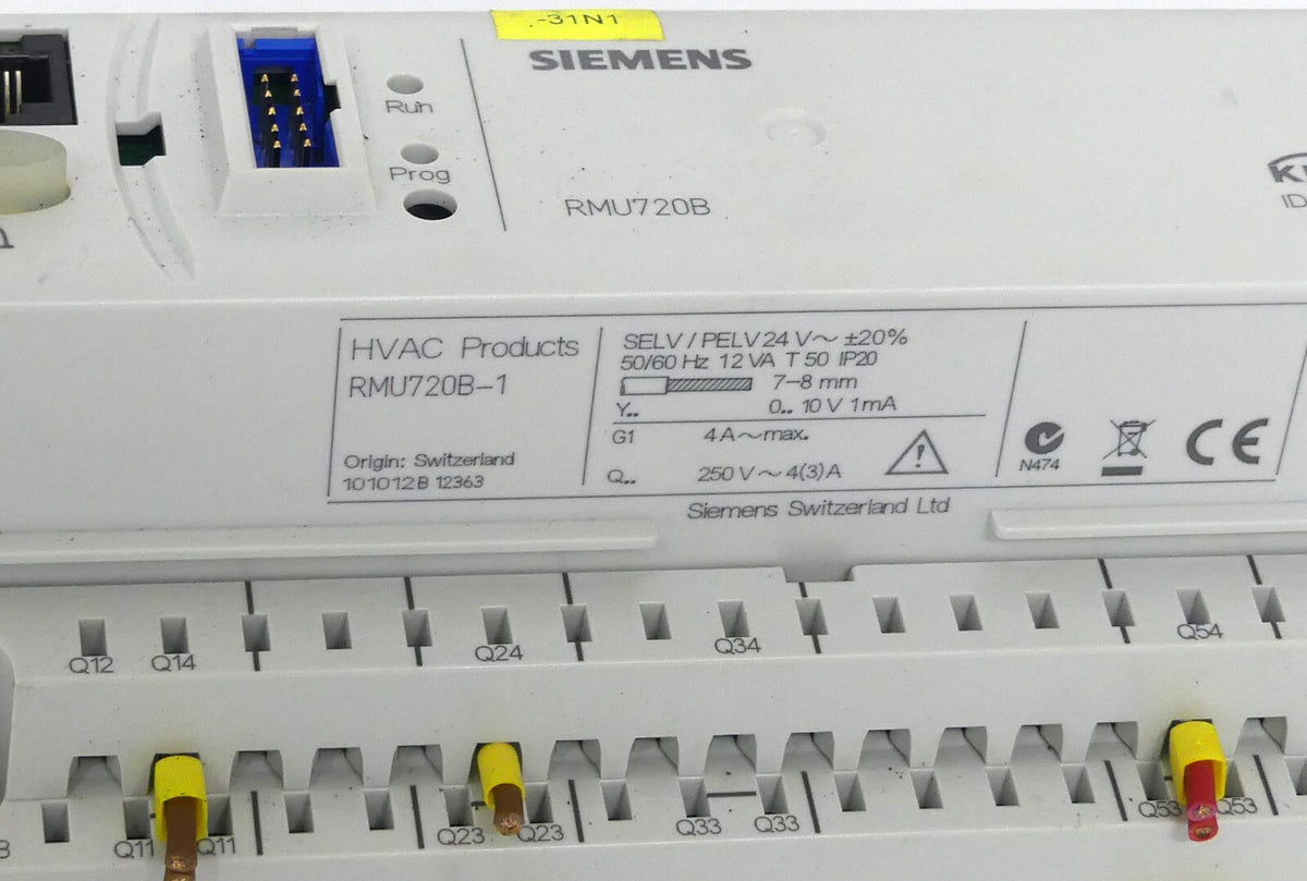 Siemens Steuerungsmodul Universalregler HVAC RMU720B-1