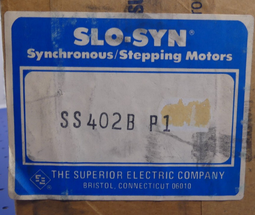 Superior Slectric Slo-Syn  Motor SS402B P1