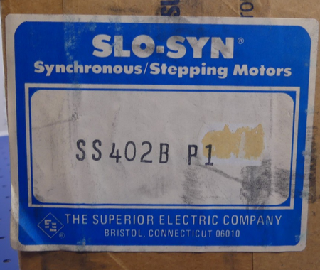 Superior Slectric Slo-Syn  Motor SS402B P1