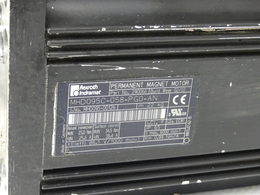 Rexroth Indramat MHD095C-058-PG0-AN (anschlussstecker beschädigt)