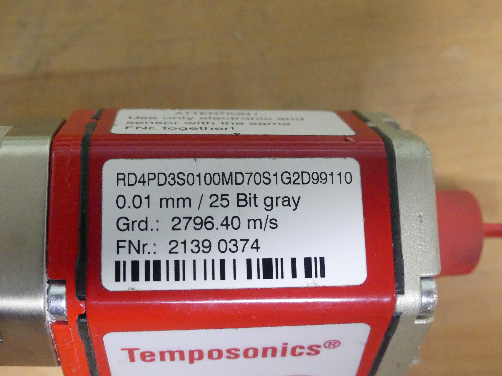 MTS Sensoren RD4PD3S0100MD70S1G2D99110