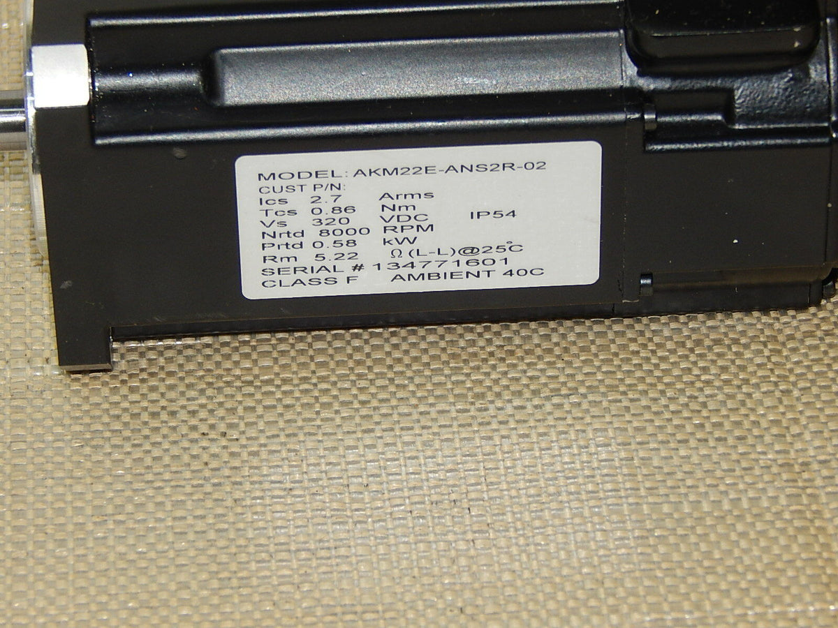 KOLLMORGEN Servomotor AKM22E-ANS2R-02  Neuwertig 