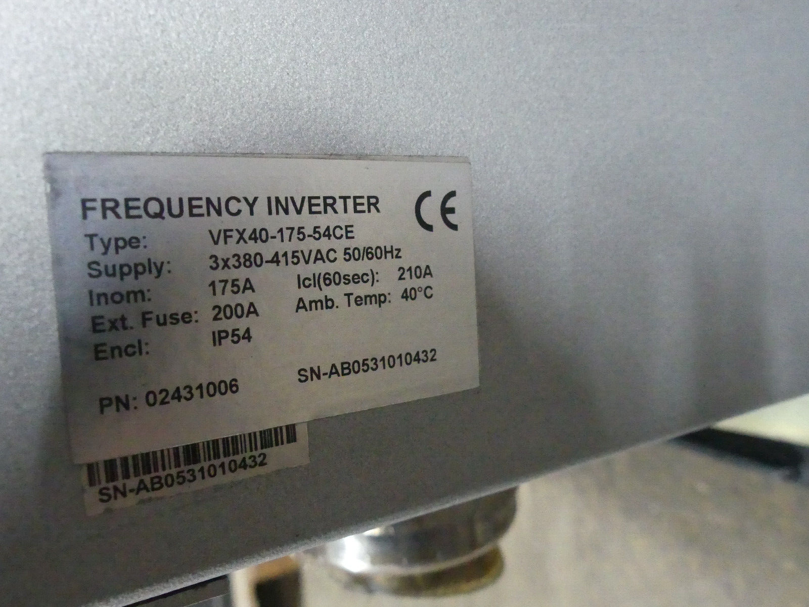 EMOTRON  VFX40-175-54CE Frequenzumrichter